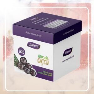 Creme de açaí mix premium versões suco e vitaminas e para tigela 10l