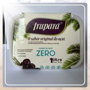 Creme de açaí zero adição de açúcares caixa 12×1 litro