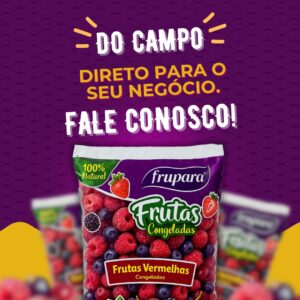 Frutas Vermelhas Congeladas 100% Natural