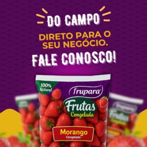 Morango congelado(bom repouso) embalagens 01 e 10kg